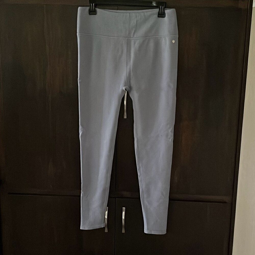 Fabletics Light Blue Ribbed Leggings Size XL